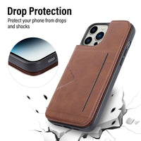 Hanman Back Flip Leather Wallet Shockproof Cover Case
