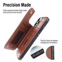 Hanman Back Flip Leather Wallet Shockproof Cover Case
