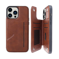 Hanman Back Flip Leather Wallet Shockproof Cover Case
