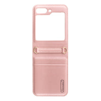 Hanman PU Flip Leather Wallet Cover Case for Samsung Galaxy Z Flip7
