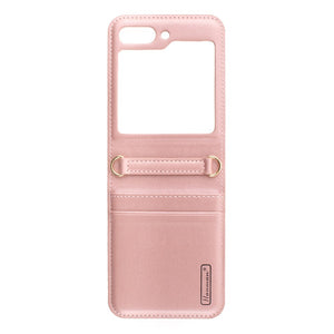 Hanman PU Flip Leather Wallet Cover Case for Samsung Galaxy Z Flip7