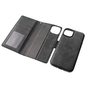 Hanman 2 in 1 Detachable Magnetic Flip Leather Wallet Cover Case