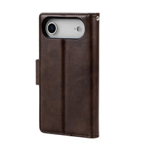 iPhone 17 Air Hanman 2 in 1 Detachable Flip Leather Wallet Case With Magnetic Ring

