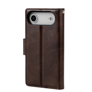 iPhone 17 Air Hanman 2 in 1 Detachable Flip Leather Wallet Case With Magnetic Ring