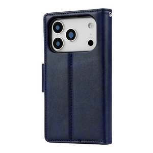 iPhone 17 Pro Max Hanman 2 in 1 Detachable Flip Leather Wallet Case With Magnetic Ring