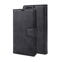 Hanman 2 in 1 Detachable Flip Leather Wallet Case With Magnetic Ring for Samsung Galaxy S26 Ultra
