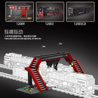 MOULDKING 12008 World Railway Railroad Crossing with 655 pieces
