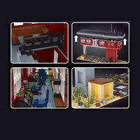 MOULDKING 12009 World Railway: Train signal station with 1809 pieces
