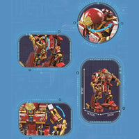 MOULDKING 15039 Buster Robot with 1000 pieces
