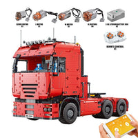 MOULDKING 19005 MOC-2475 Pneumatic Tractor Truck with 4825 pieces
