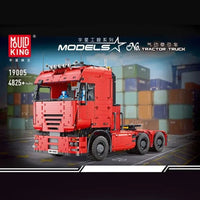 MOULDKING 19005 MOC-2475 Pneumatic Tractor Truck with 4825 pieces
