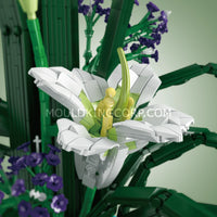 Mould King 10023 Fairy Lily Bouquet Building Set | 1,513 PCS
