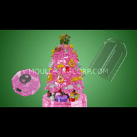 Mould King 10090 Christmas Tree Music Box Building Set | 688 PCS