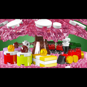 Mould King 10090 Christmas Tree Music Box Building Set | 688 PCS
