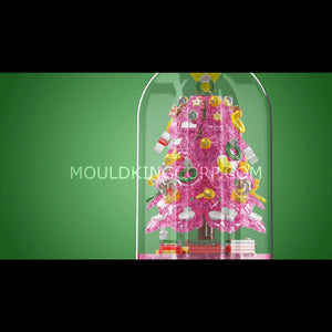 Mould King 10090 Christmas Tree Music Box Building Set | 688 PCS