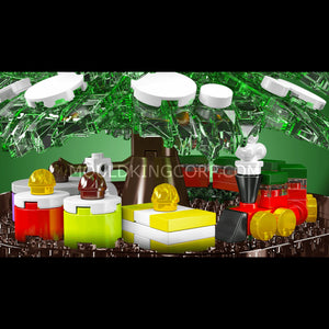 Mould King 10090 Christmas Tree Music Box Building Set | 688 PCS
