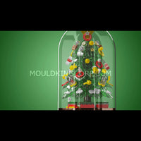 Mould King 10090 Christmas Tree Music Box Building Set | 688 PCS
