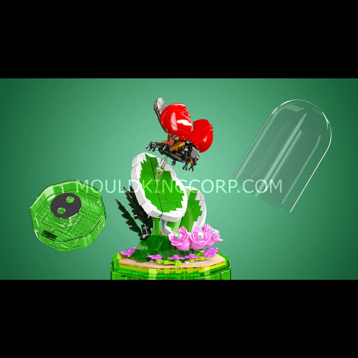 Mould King 10105 Ladybug Music Box Building Block Set | 455 Pcs ...
