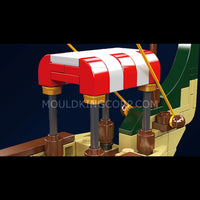 Mould King 10156 Roman Imperium Warship Building Set | 1,466 Pcs
