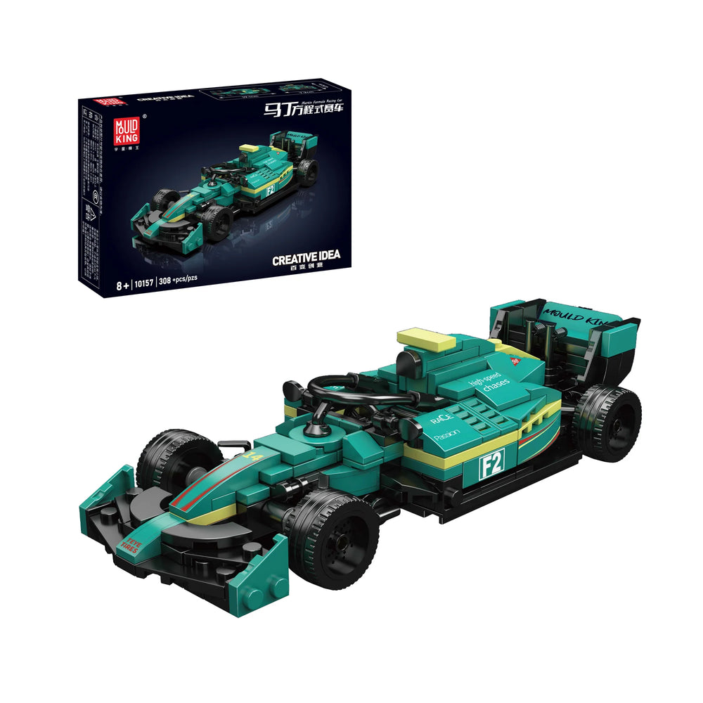 Mould King 10157 Martin Formula F2 Racing Car Building Set | 308 Pcs