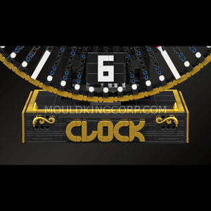 Mould King 10160 Motorized Mechanical Gear Clock Building Set | 3,675 Pcs