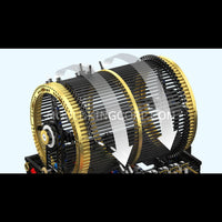 Mould King 10170 Rotating Drum Melody Music Box Building Kit | 2,344 Pcs
