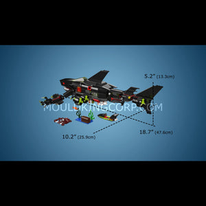 Mould King 10183 Mecha Shark Submarine Building Set | 1,031 Pcs