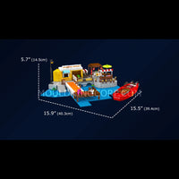 Mould King 10186 Harbor Dockside Market Building Set | 869 Pcs
