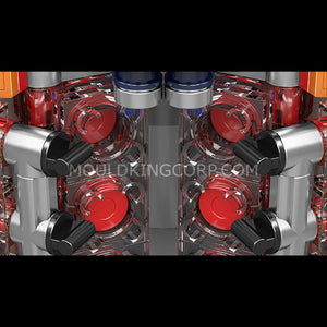 Mould King 10187 Cyberpunk Mechanical Clock Building Set | 1,601 Pcs