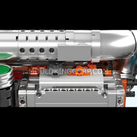 Mould King 10200 Inline-6 Truck Engine & Transmission Building Set | 3,236 Pcs
