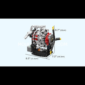 Mould King 10211 Radial Aviation Engine Building Kit | 1,147 Pcs