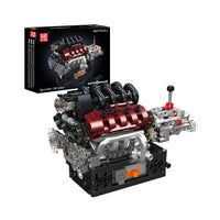 Mould King 10227 V8 Engine with Transmission Building Block Set | 787 Pcs
