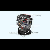 Mould King 10234 Motorized VTEC Engine Model Building Set | 772 Pcs
