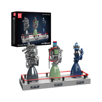 Mould King 10247 Raptor Rocket Engine Building Set | 496 Pcs

