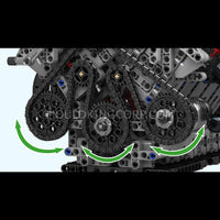 Mould King 10250 LFA V10 Engine Model Building Set | 1,834 Pcs
