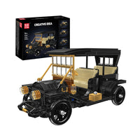 Mould King 10261 1910s Vintage Town Car Building Set | 1,290 Pcs
