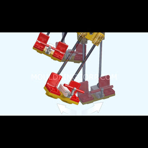 Mould King 11016 Electric Flying Chair Ride Building Set | 1,581 Pcs