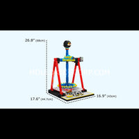 Mould King 11027 Motorized Large Pendulum Ride Building Set | 2,192 Pcs
