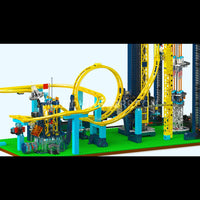 Mould King 11031 Motorized Space Elevator Amusement Park Building Set | 3,118 Pcs
