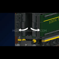 Mould King 12044 Flying Scotsman Steam Locomotive Building Set | 1,766 Pcs