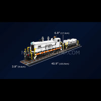 Mould King 12051 EMD SW1500 Switcher Building Set | 2,462 Pcs

