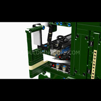 Mould King 13202 1970s American Cabover Truck Building Set | 2,181 Pcs
