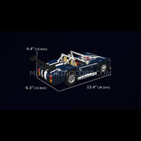 Mould King 13215 Remote Control Classic Roadster Building Set | 1,754 Pcs
