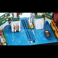 Mould King 16068 Northern Europe Town Folding Bridge Building Set | 2,066 Pcs
