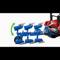 Mould King 17064 Remote Control Agricultural Tractor Building Set | 1,857 Pcs
