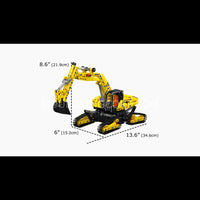 Mould King 17076 SFINX Future Excavator Building Set | 840 Pcs
