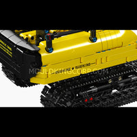Mould King 17077 Hydraulic Log Grapple Trailer Building Set | 866 Pcs
