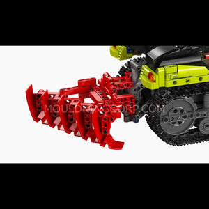 Mould King 17093 Remote-Controlled Tracked Tractor Building Set | 1,357 Pcs