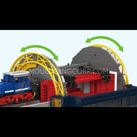 Mould King 17094 Railcar Rotary Dumper Engineering Building Set | 2,830 Pcs
