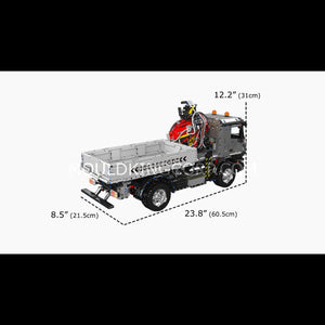 Mould King 19016 Remote Controlled Crane Truck Building Set | 3,757 Pcs